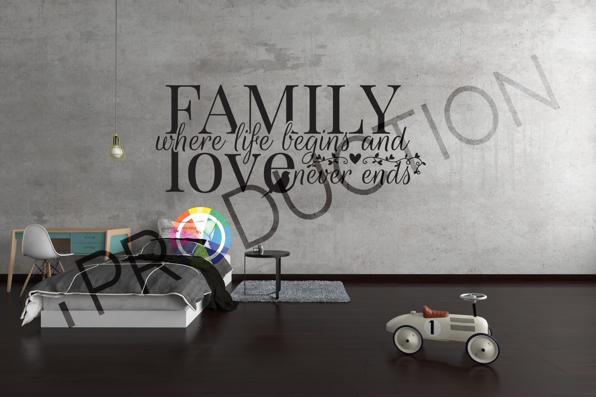 Family Love Wall Decal iProduction